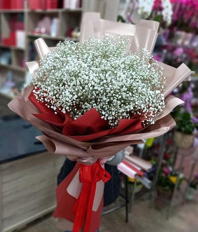Букет цветов из: Гипсофила в Лопатино