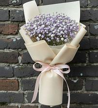 Букет Нежные чувства в Лопатино Букет цветов из:  Гипсофила в Лопатино