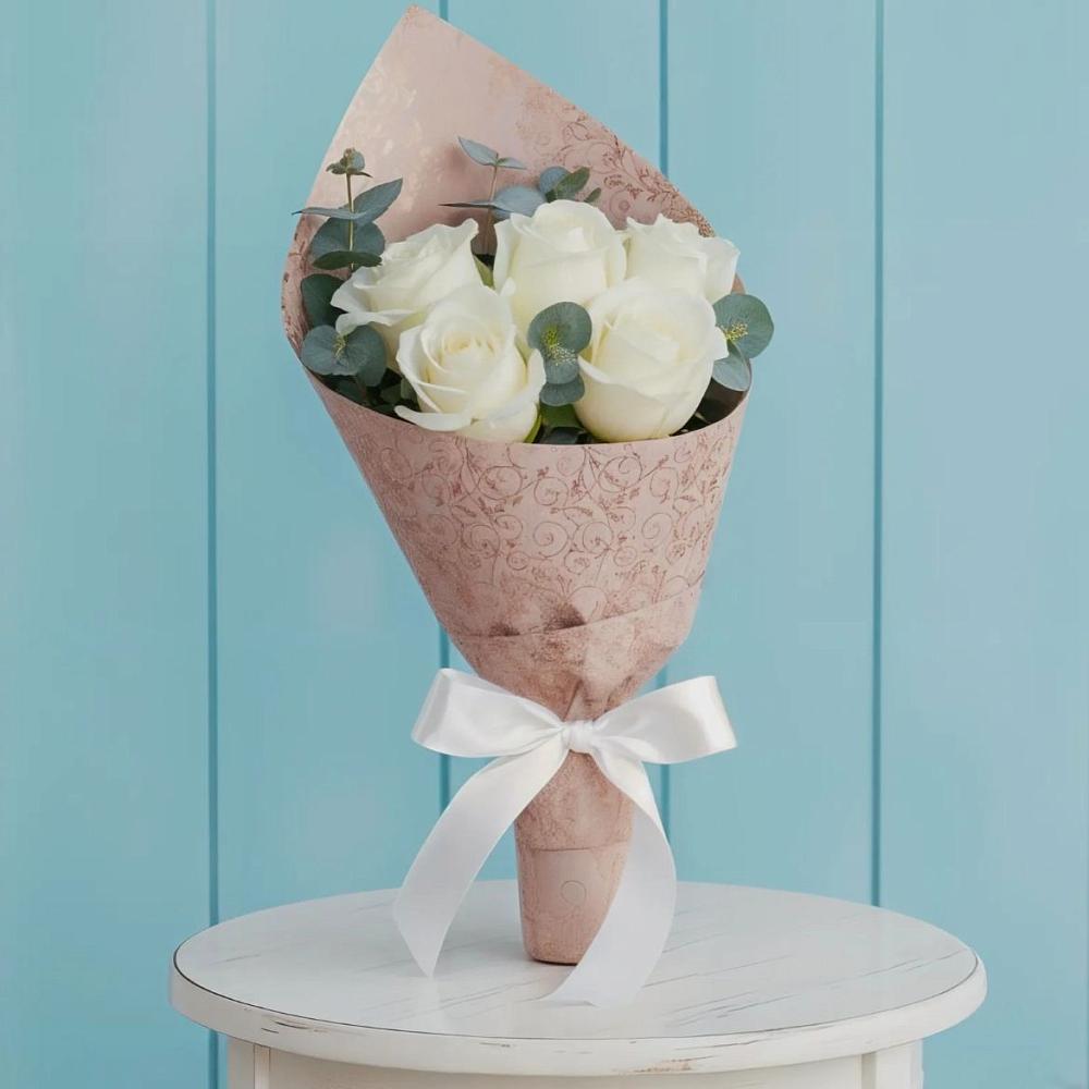 Букет контраст в Лопатино Букет цветов из: Розы в Лопатино