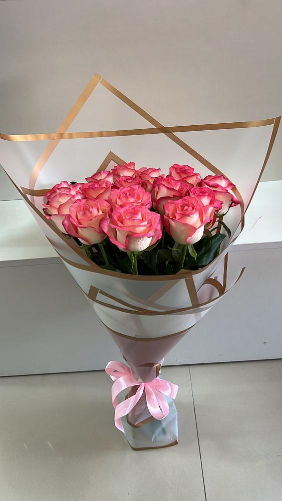 Розовые розы Сеньорита в Лопатино Букет Розовые розы Сеньорита в Лопатино