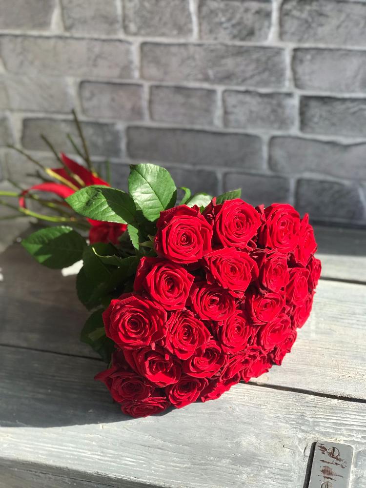 Красные розы Фридом в Лопатино Букет Красные розы Фридом в Лопатино