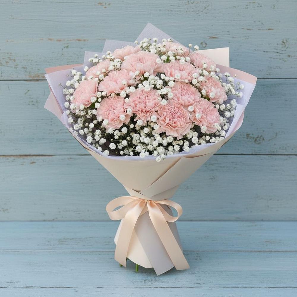 Букет цветов из: Гвоздики в Лопатино