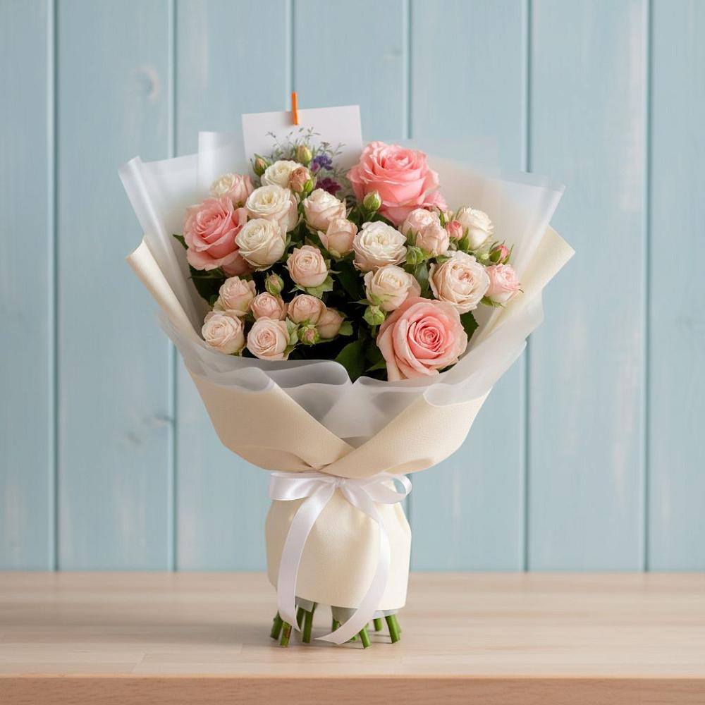 Букет голос любви в Лопатино Букет цветов из: Розы в Лопатино