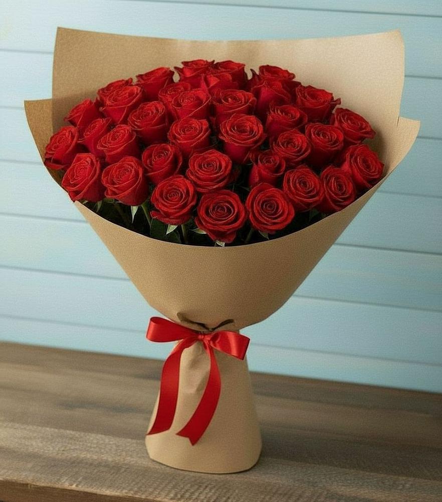 Красные розы Милано в Лопатино Букет Красные розы Милано в Лопатино