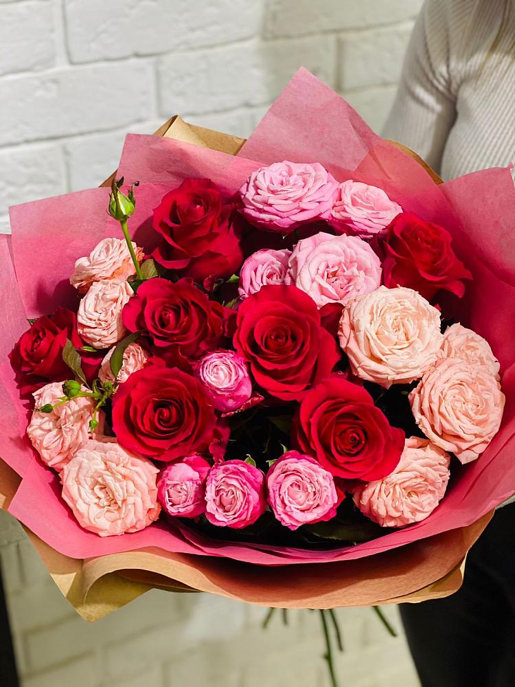 Букет Великолепный в Лопатино Букет цветов из: Розы в Лопатино