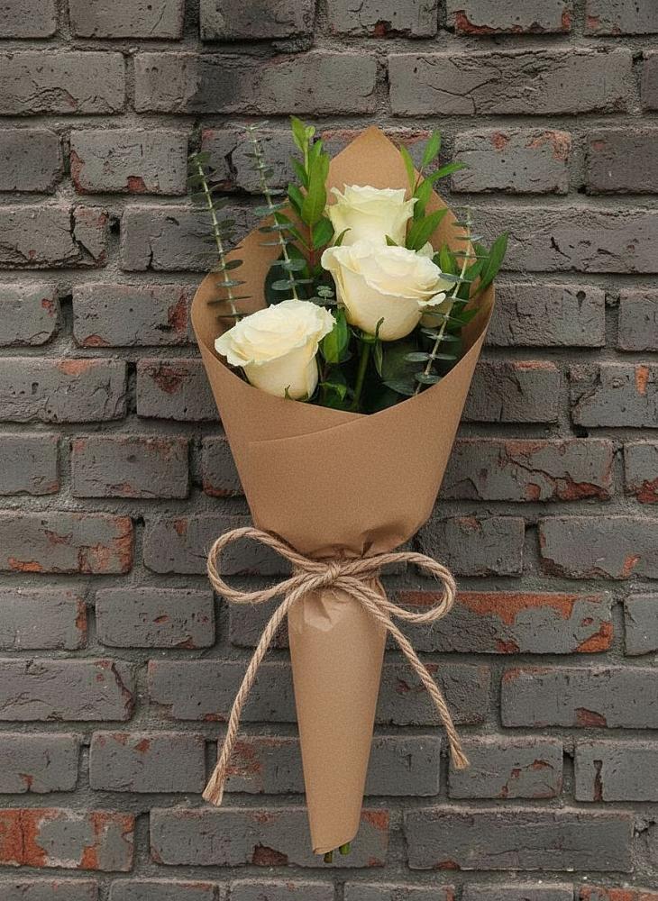 Букет из 3 роз в Лопатино Букет цветов из: Розы в Лопатино