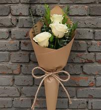 Букет из 3 роз в Лопатино Букет цветов из:  Розы в Лопатино