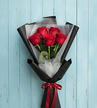 Букет в ритме города в Лопатино Букет цветов из:  Розы в Лопатино