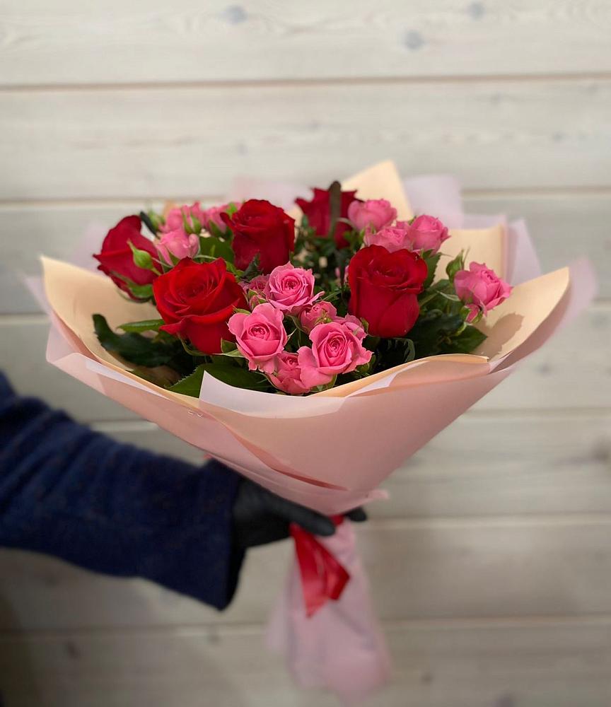 Букет тайны любви в Лопатино Букет цветов из: Розы в Лопатино