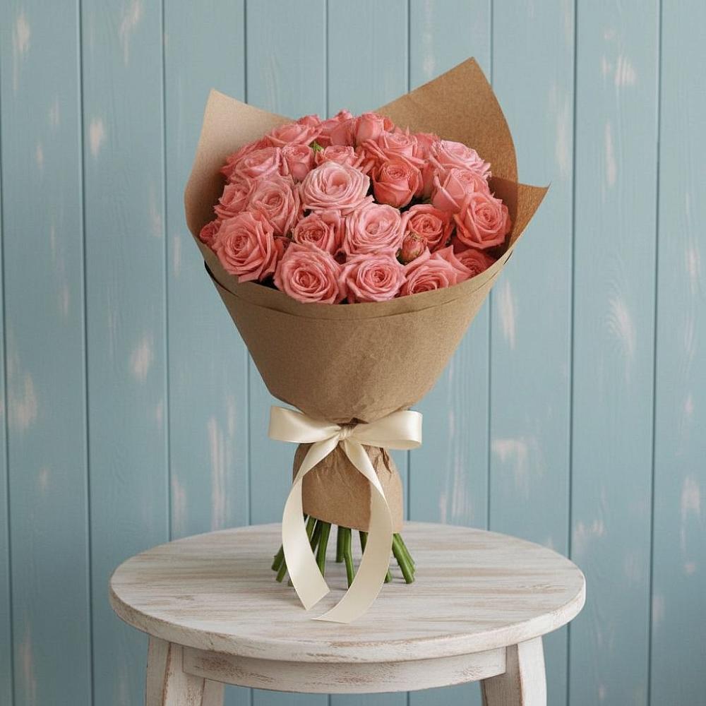 Букет пленительный в Лопатино Букет цветов из: Розы в Лопатино