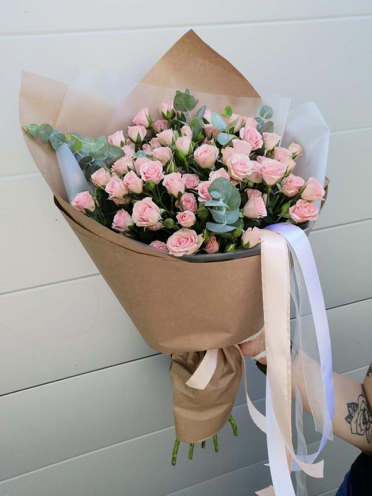 Букет Нежное касание в Лопатино Букет цветов из: Розы в Лопатино